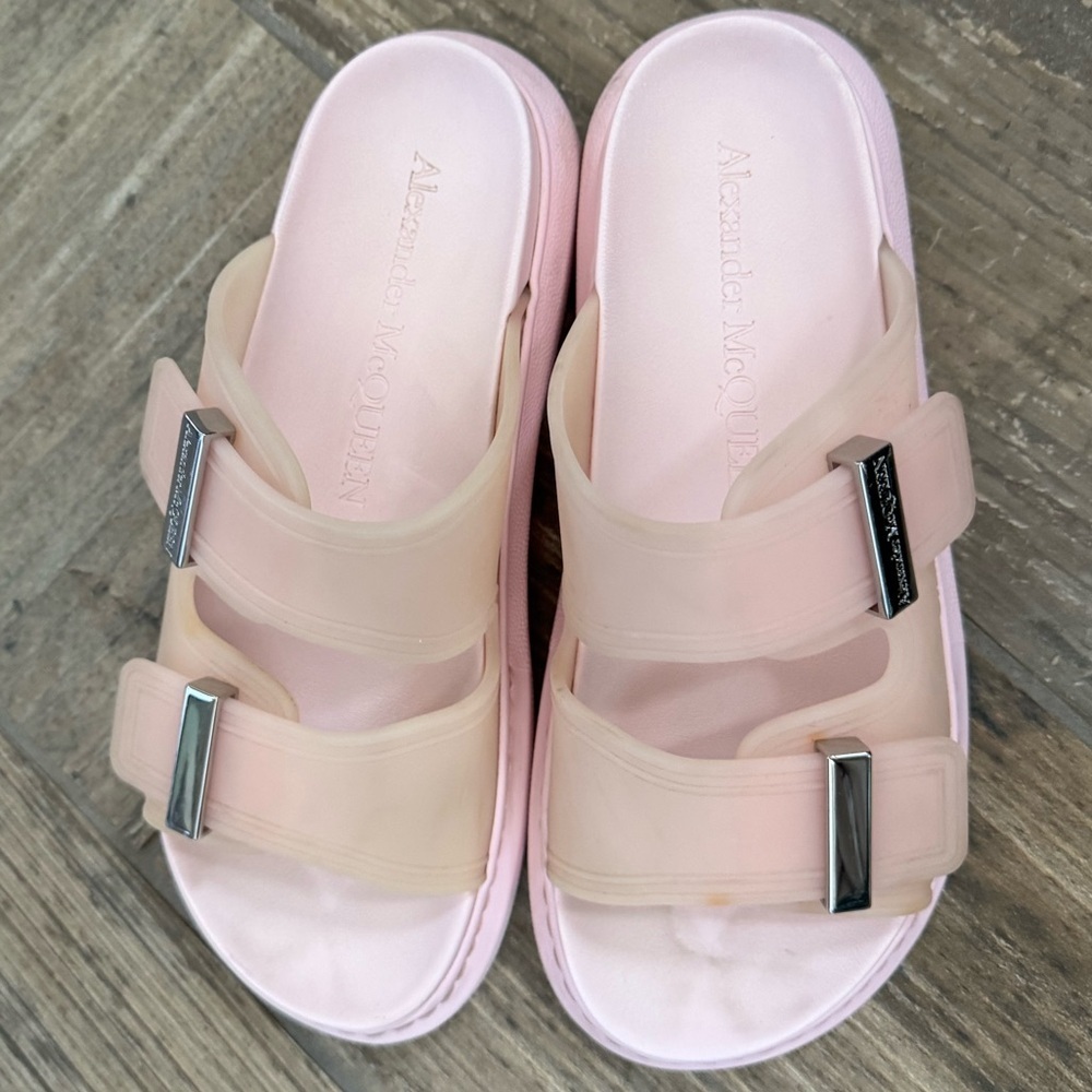 Alexander McQueen Oversized Slide Sandal size 8 - Picture 4 of 11